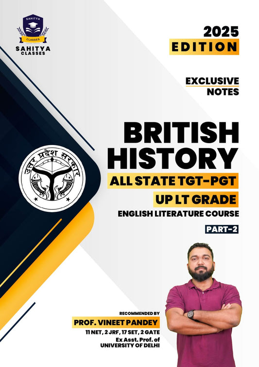 UP LT Grade  English Literature Notes 2025 | Complete Study Material for Competitive Exams