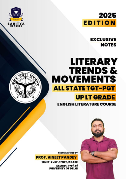 UP LT Grade  English Literature Notes 2025 | Complete Study Material for Competitive Exams